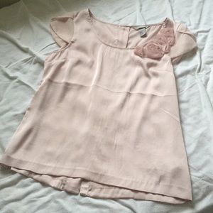 Cap sleeve blouse